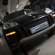 Porsche Cayenne замена сигнала поворота