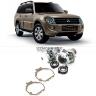 Биксеноновые линзы на Mitsubishi Pajero 4 (2014 -)  - 