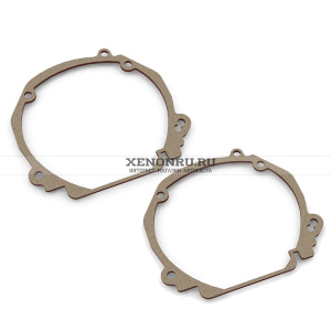 Переходные рамки Mazda 5 II (2010-2015) под Hella 3R, Aozoom  Переходные рамки для замены штатных линз на биксеноновые HELLA 3R в Mazda 5 II (2010-2015)
