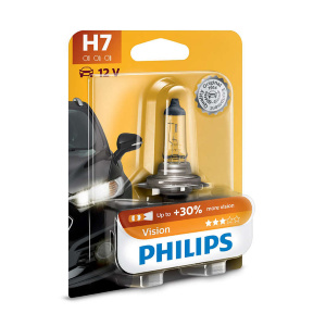 Лампа галоген H7 PHILIPS Vision +30% 12972PRB1 Лампа галоген H7 PHILIPS Vision +30%