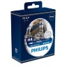 Галогеновые лампы H4 Philips Racing Vision +150 (12342RVS2) - 